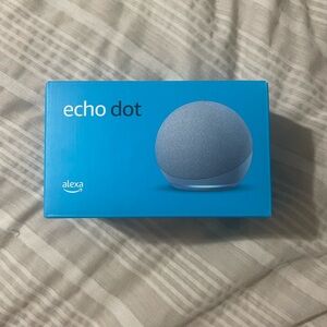 Amazon Echo Dot in Vibrant Blue